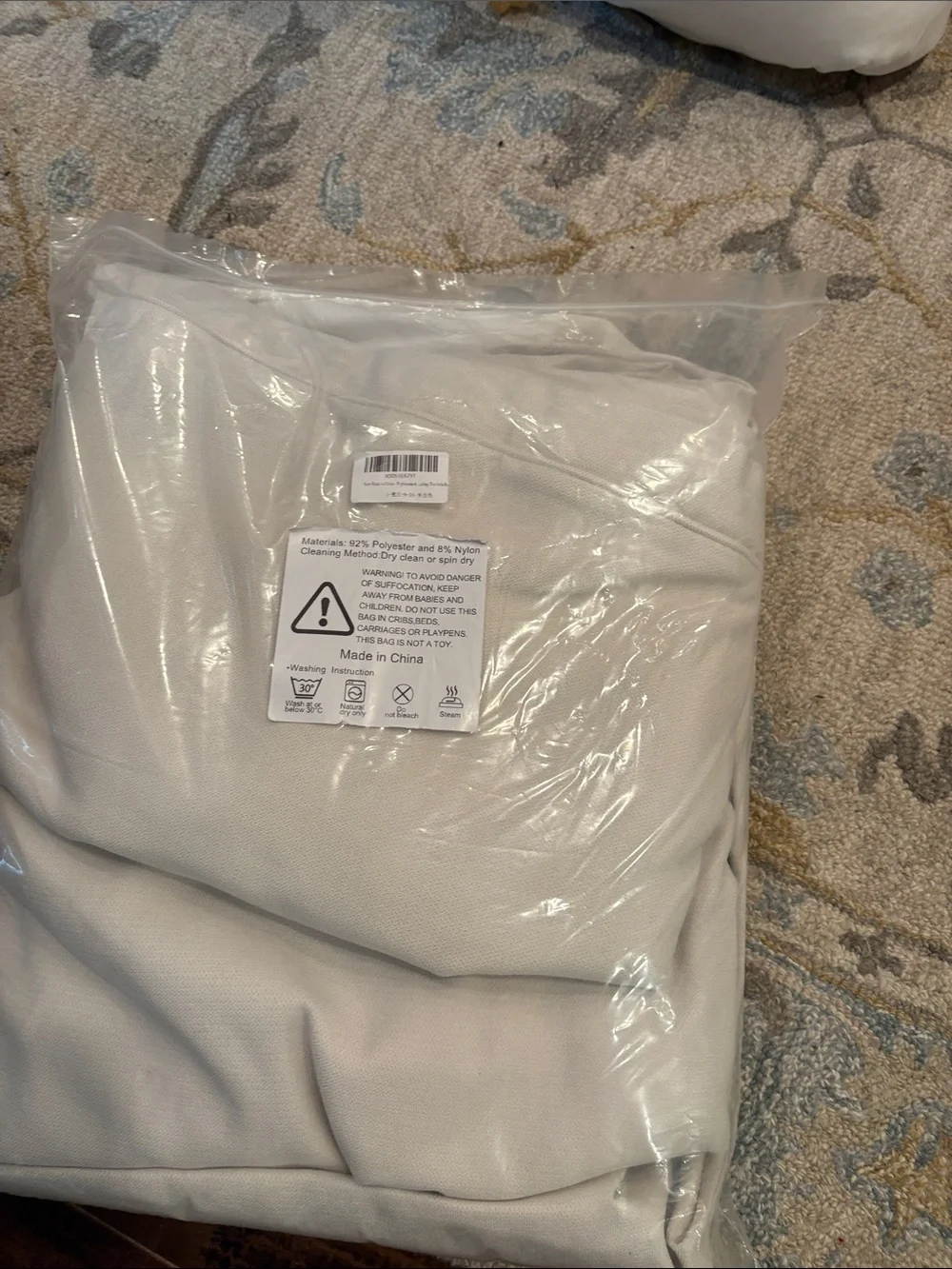 Ikea Light Cream Sofa  Cover - Packaged